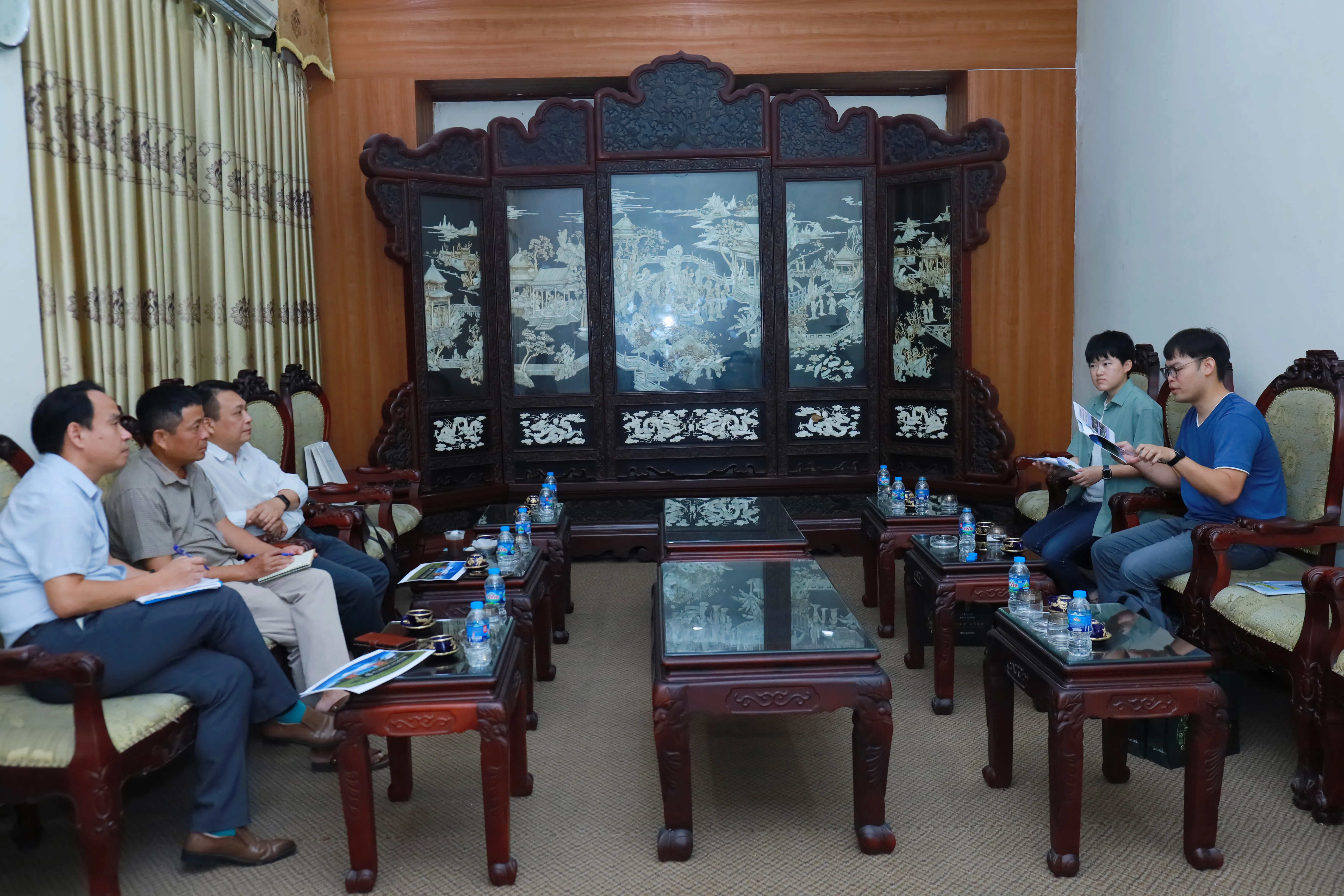 Bảo tàng Lịch sử quốc gia tiếp đón và làm việc với Bảo tàng Tiền sử Quốc gia Đài Loan